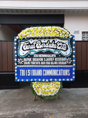 Papan Bunga Duka di Ajibata
